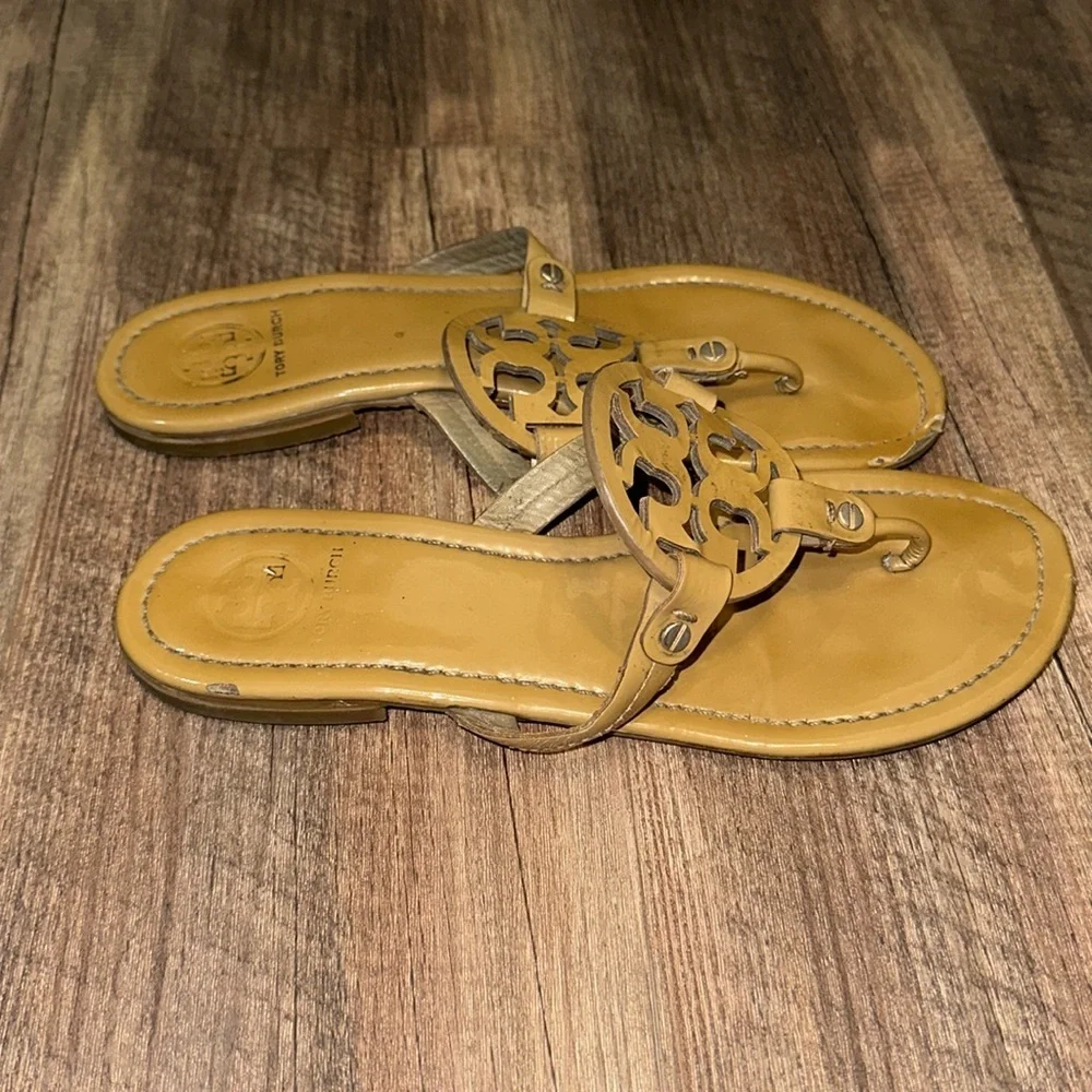 Tory Burch Tan Miller‎ Sandals Size 10